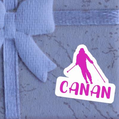 Sticker Skier Canan Gift package Image