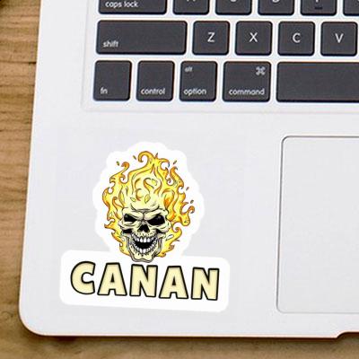 Sticker Canan Skull Gift package Image