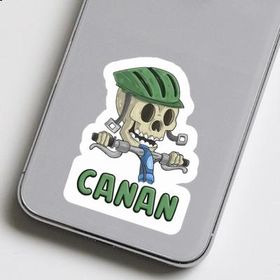 Mountainbiker Sticker Canan Laptop Image