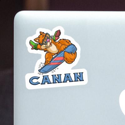 Canan Sticker Boarder Notebook Image