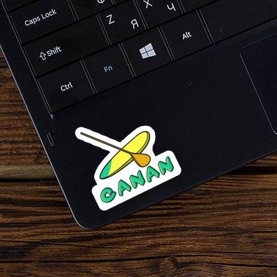 Canan Autocollant Stand Up Paddle Notebook Image