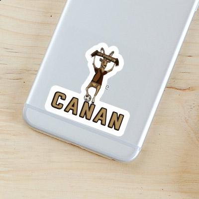 Sticker Canan Capricorn Notebook Image