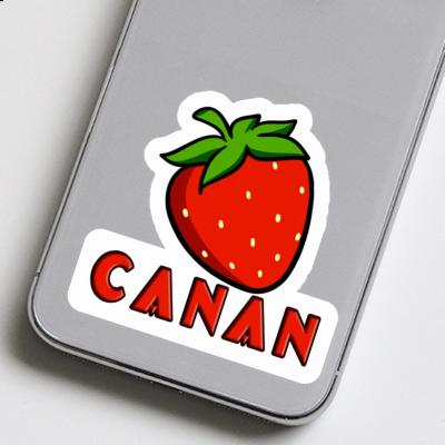 Sticker Canan Strawberry Laptop Image