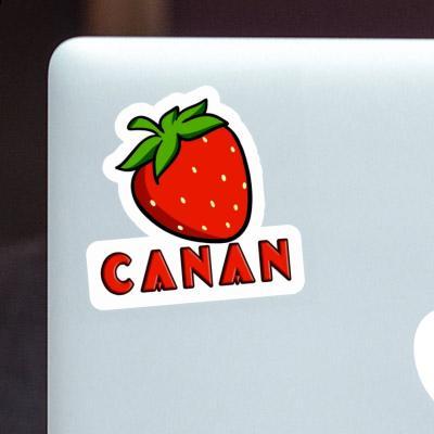 Sticker Canan Strawberry Notebook Image