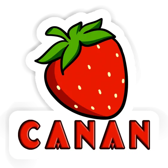 Sticker Canan Strawberry Gift package Image