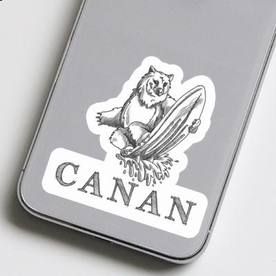 Surfer Sticker Canan Image