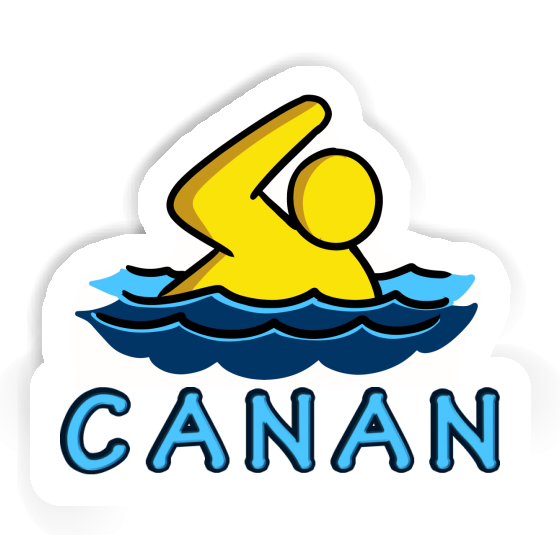 Canan Sticker Swimmer Gift package Image