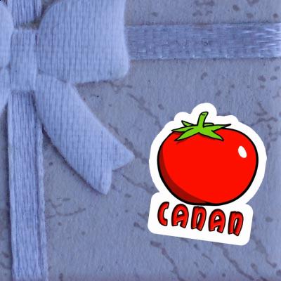 Canan Sticker Tomato Image