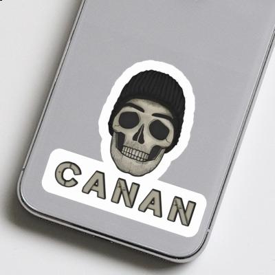 Sticker Canan Skull Gift package Image