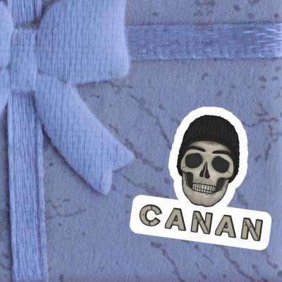 Canan Sticker Totenkopf Gift package Image