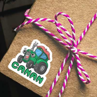 Sticker Tractor Canan Image