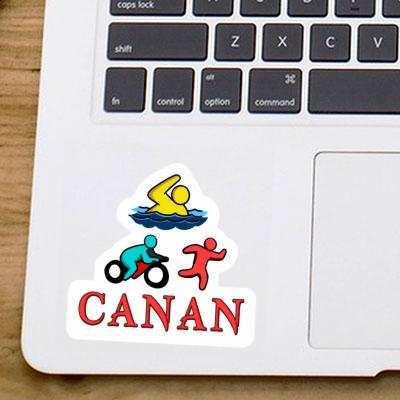 Triathlete Sticker Canan Image