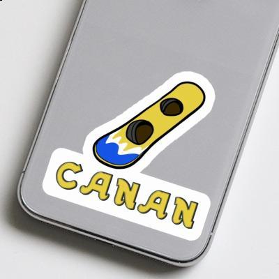 Aufkleber Canan Wakeboard Notebook Image