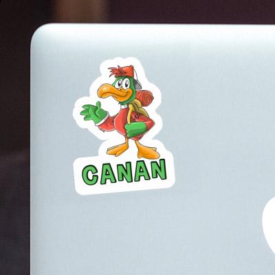 Hiker Sticker Canan Notebook Image