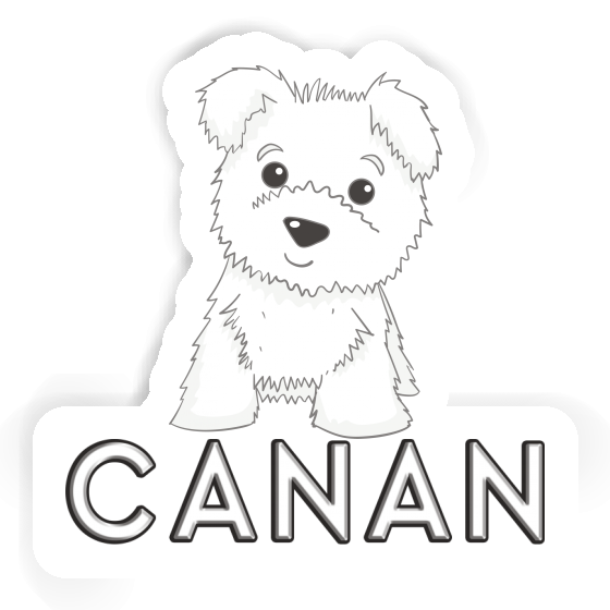 Sticker Canan Terrier Laptop Image