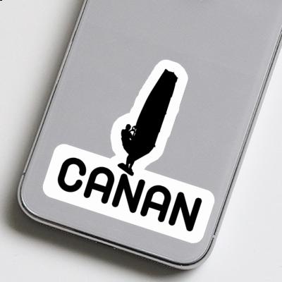 Canan Sticker Windsurfer Laptop Image