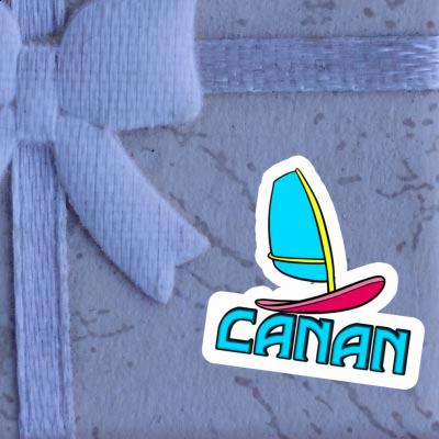 Sticker Windsurf Board Canan Image