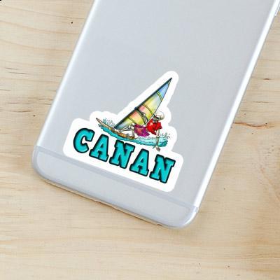 Surfer Sticker Canan Laptop Image