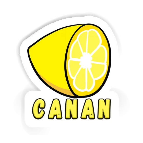 Autocollant Citron Canan Image