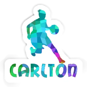 Sticker Basketball Player Carlton Image