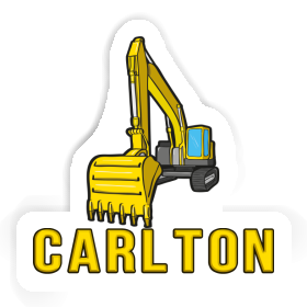 Excavator Sticker Carlton Image