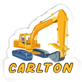 Sticker Excavator Carlton Image