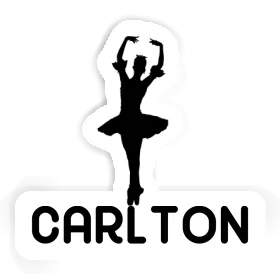 Sticker Ballerina Carlton Image