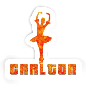 Ballerina Sticker Carlton Image