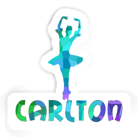 Ballerina Sticker Carlton Image