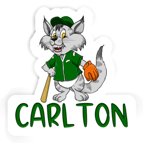 Sticker Cat Carlton Image