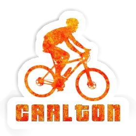 Biker Sticker Carlton Image