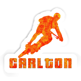 Sticker Carlton Biker Image