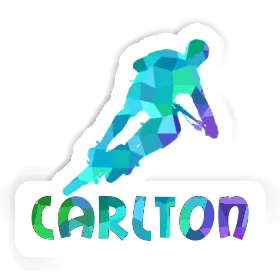 Sticker Biker Carlton Image