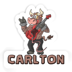 Carlton Sticker Bull Image