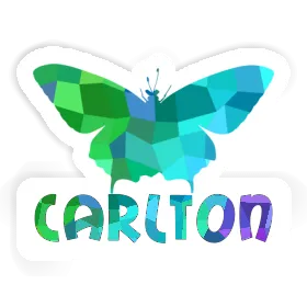 Butterfly Sticker Carlton Image