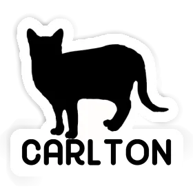 Sticker Cat Carlton Image