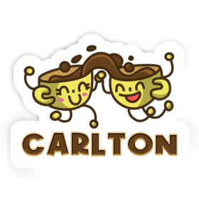 Carlton Sticker Coffee Image