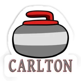 Sticker Curling Stone Carlton Image