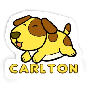 Autocollant Carlton Chien Image