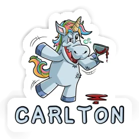 Unicorn Sticker Carlton Image