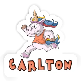 Sticker Carlton Runner Image