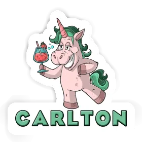 Sticker Party Unicorn Carlton Image