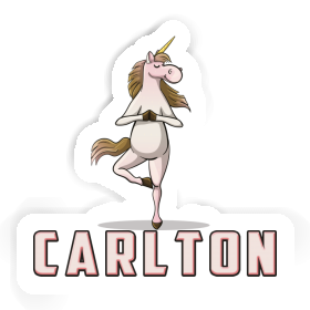 Sticker Unicorn Carlton Image