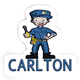 Electrician Sticker Carlton Image