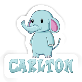 Carlton Sticker Elephant Image