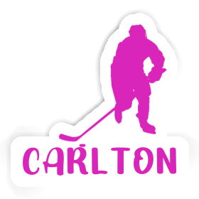 Sticker Hockey Player Carlton Image