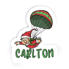 Sticker Carlton Skydiver Image