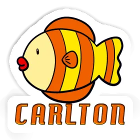 Sticker Carlton Fish Image