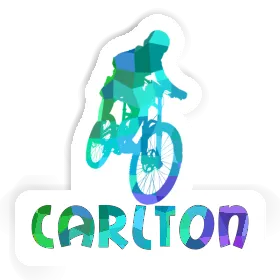 Sticker Carlton Freeride Biker Image