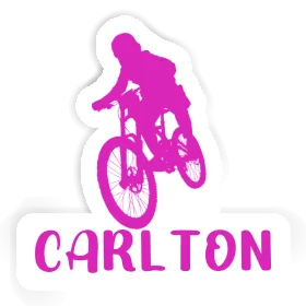 Sticker Carlton Freeride Biker Image